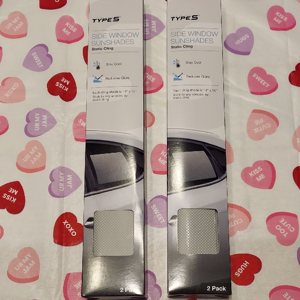 Type S 2pk Static Cling Window Shade (2 boxes)